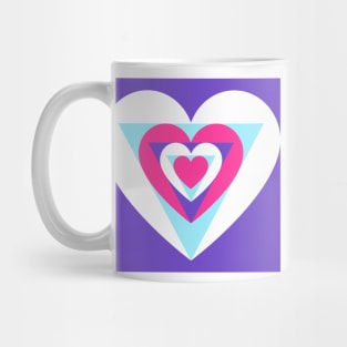 Multi hearts Mug